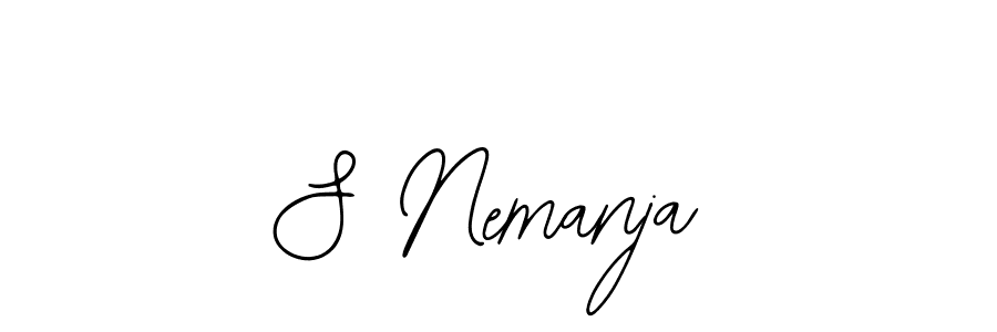 Also You can easily find your signature by using the search form. We will create S Nemanja name handwritten signature images for you free of cost using Bearetta-2O07w sign style. S Nemanja signature style 12 images and pictures png