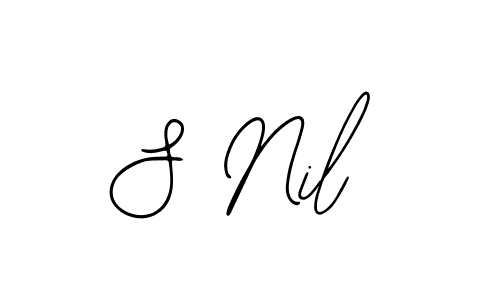 It looks lik you need a new signature style for name S Nil. Design unique handwritten (Bearetta-2O07w) signature with our free signature maker in just a few clicks. S Nil signature style 12 images and pictures png