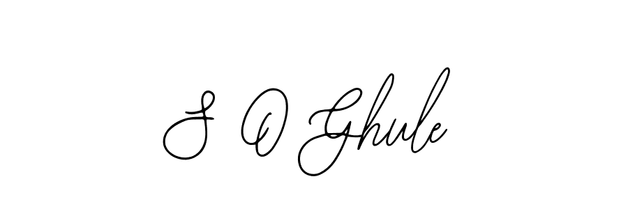 Create a beautiful signature design for name S O Ghule. With this signature (Bearetta-2O07w) fonts, you can make a handwritten signature for free. S O Ghule signature style 12 images and pictures png