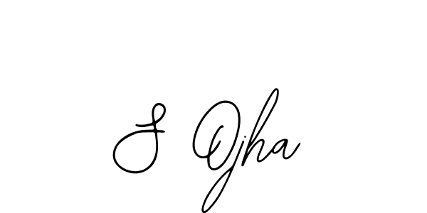 Bearetta-2O07w is a professional signature style that is perfect for those who want to add a touch of class to their signature. It is also a great choice for those who want to make their signature more unique. Get S Ojha name to fancy signature for free. S Ojha signature style 12 images and pictures png