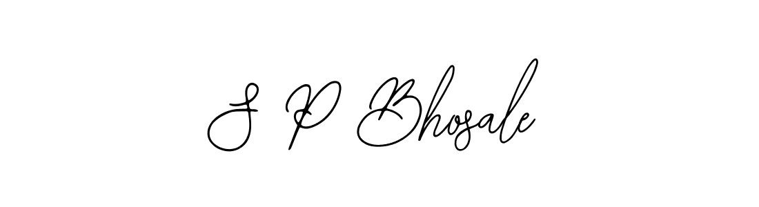 This is the best signature style for the S P Bhosale name. Also you like these signature font (Bearetta-2O07w). Mix name signature. S P Bhosale signature style 12 images and pictures png