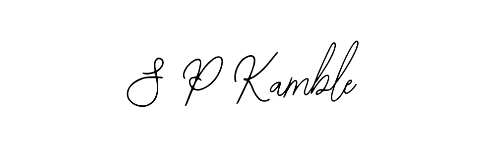 Design your own signature with our free online signature maker. With this signature software, you can create a handwritten (Bearetta-2O07w) signature for name S P Kamble. S P Kamble signature style 12 images and pictures png