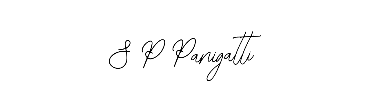 It looks lik you need a new signature style for name S P Panigatti. Design unique handwritten (Bearetta-2O07w) signature with our free signature maker in just a few clicks. S P Panigatti signature style 12 images and pictures png