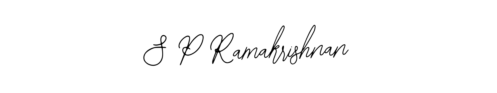 How to make S P Ramakrishnan signature? Bearetta-2O07w is a professional autograph style. Create handwritten signature for S P Ramakrishnan name. S P Ramakrishnan signature style 12 images and pictures png