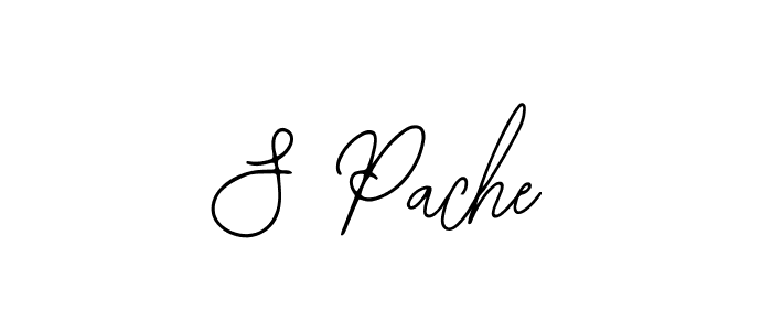 Make a beautiful signature design for name S Pache. Use this online signature maker to create a handwritten signature for free. S Pache signature style 12 images and pictures png