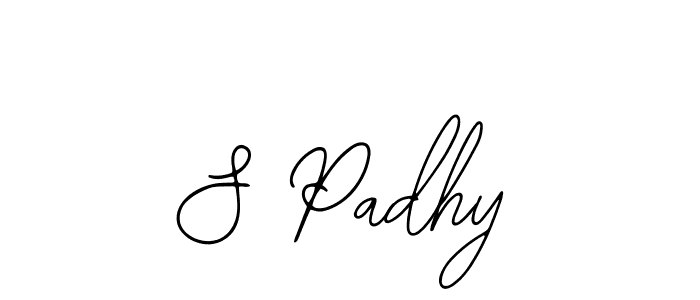 Also You can easily find your signature by using the search form. We will create S Padhy name handwritten signature images for you free of cost using Bearetta-2O07w sign style. S Padhy signature style 12 images and pictures png