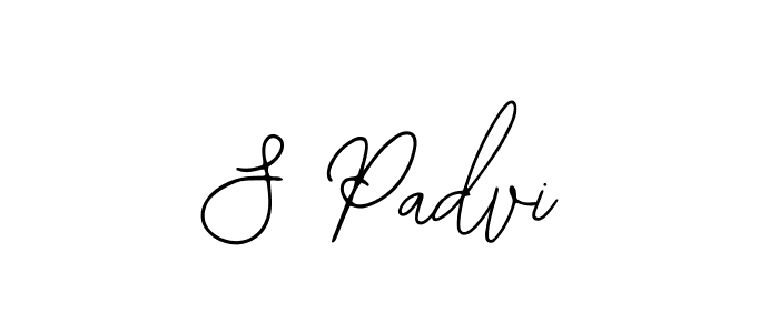 Use a signature maker to create a handwritten signature online. With this signature software, you can design (Bearetta-2O07w) your own signature for name S Padvi. S Padvi signature style 12 images and pictures png