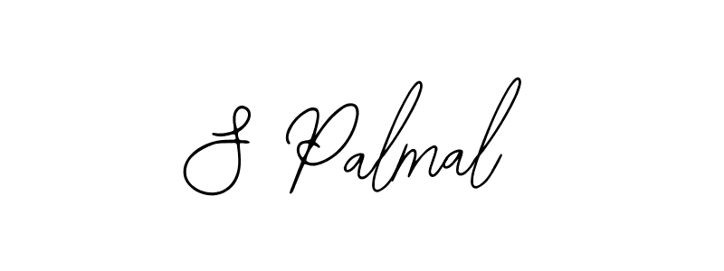 Design your own signature with our free online signature maker. With this signature software, you can create a handwritten (Bearetta-2O07w) signature for name S Palmal. S Palmal signature style 12 images and pictures png