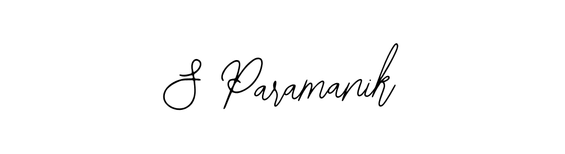 It looks lik you need a new signature style for name S Paramanik. Design unique handwritten (Bearetta-2O07w) signature with our free signature maker in just a few clicks. S Paramanik signature style 12 images and pictures png