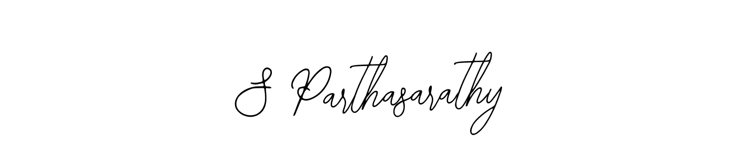 Use a signature maker to create a handwritten signature online. With this signature software, you can design (Bearetta-2O07w) your own signature for name S Parthasarathy. S Parthasarathy signature style 12 images and pictures png