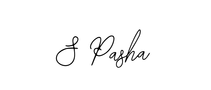 This is the best signature style for the S Pasha name. Also you like these signature font (Bearetta-2O07w). Mix name signature. S Pasha signature style 12 images and pictures png