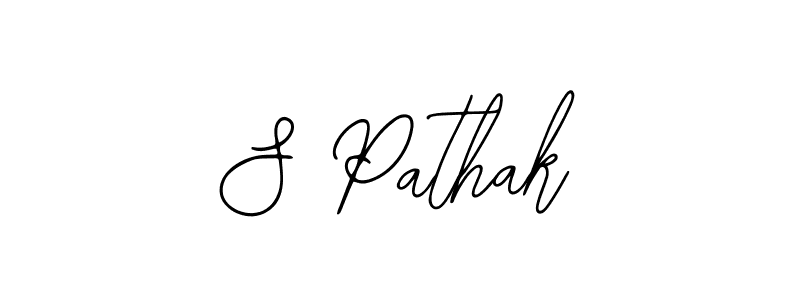 How to make S Pathak signature? Bearetta-2O07w is a professional autograph style. Create handwritten signature for S Pathak name. S Pathak signature style 12 images and pictures png