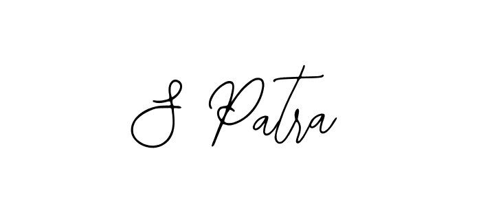 Use a signature maker to create a handwritten signature online. With this signature software, you can design (Bearetta-2O07w) your own signature for name S Patra. S Patra signature style 12 images and pictures png