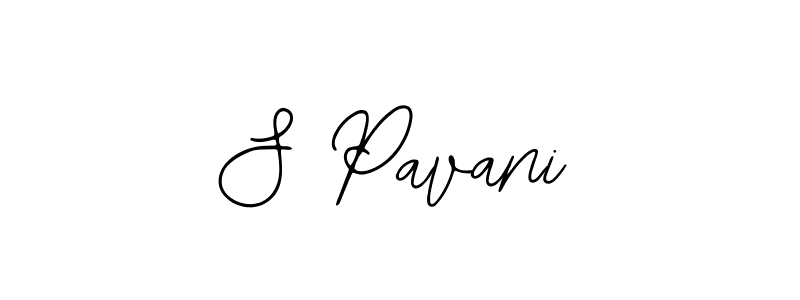 The best way (Bearetta-2O07w) to make a short signature is to pick only two or three words in your name. The name S Pavani include a total of six letters. For converting this name. S Pavani signature style 12 images and pictures png