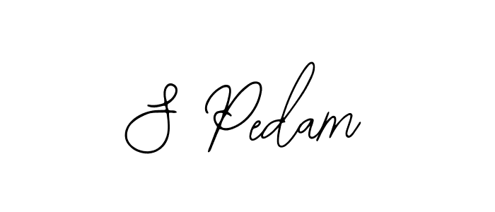 Also You can easily find your signature by using the search form. We will create S Pedam name handwritten signature images for you free of cost using Bearetta-2O07w sign style. S Pedam signature style 12 images and pictures png