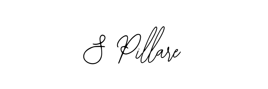 How to make S Pillare signature? Bearetta-2O07w is a professional autograph style. Create handwritten signature for S Pillare name. S Pillare signature style 12 images and pictures png