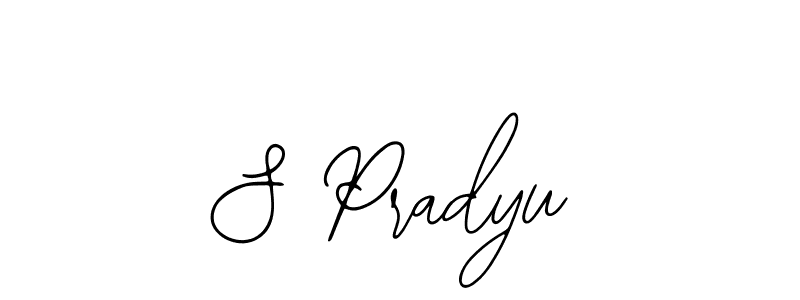 Similarly Bearetta-2O07w is the best handwritten signature design. Signature creator online .You can use it as an online autograph creator for name S Pradyu. S Pradyu signature style 12 images and pictures png