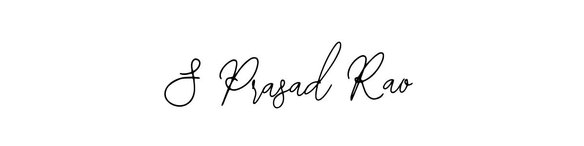 This is the best signature style for the S Prasad Rao name. Also you like these signature font (Bearetta-2O07w). Mix name signature. S Prasad Rao signature style 12 images and pictures png