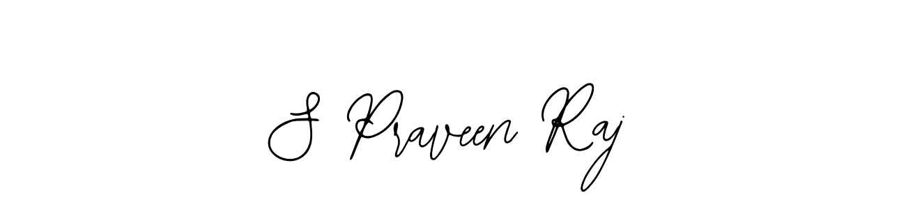 You should practise on your own different ways (Bearetta-2O07w) to write your name (S Praveen Raj) in signature. don't let someone else do it for you. S Praveen Raj signature style 12 images and pictures png
