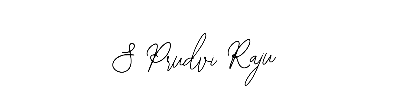 Also we have S Prudvi Raju name is the best signature style. Create professional handwritten signature collection using Bearetta-2O07w autograph style. S Prudvi Raju signature style 12 images and pictures png