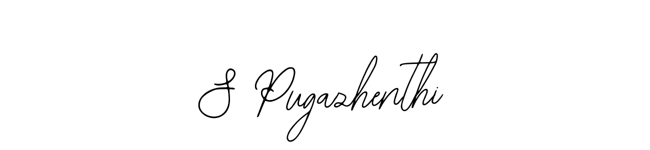 Design your own signature with our free online signature maker. With this signature software, you can create a handwritten (Bearetta-2O07w) signature for name S Pugazhenthi. S Pugazhenthi signature style 12 images and pictures png