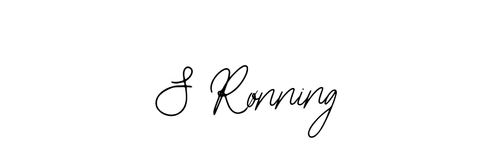 Make a beautiful signature design for name S Rønning. With this signature (Bearetta-2O07w) style, you can create a handwritten signature for free. S Rønning signature style 12 images and pictures png