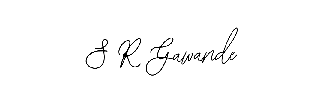 It looks lik you need a new signature style for name S R Gawande. Design unique handwritten (Bearetta-2O07w) signature with our free signature maker in just a few clicks. S R Gawande signature style 12 images and pictures png