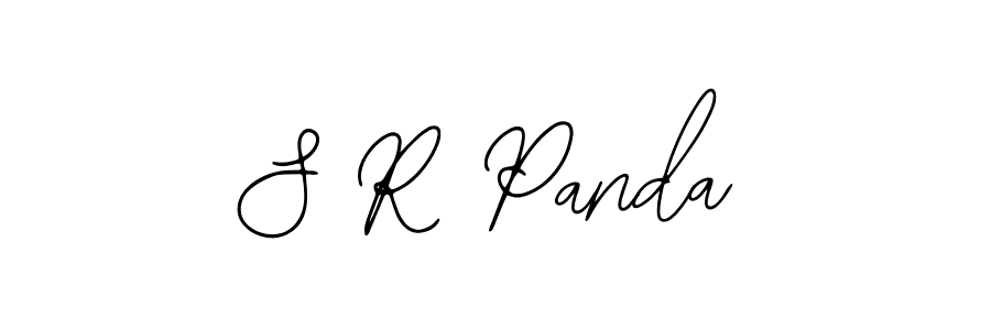 How to make S R Panda name signature. Use Bearetta-2O07w style for creating short signs online. This is the latest handwritten sign. S R Panda signature style 12 images and pictures png