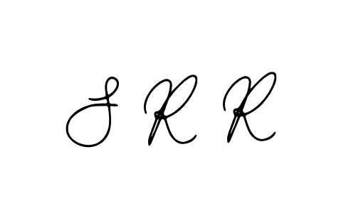 Similarly Bearetta-2O07w is the best handwritten signature design. Signature creator online .You can use it as an online autograph creator for name S R R. S R R signature style 12 images and pictures png