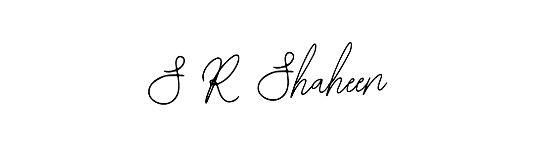 Bearetta-2O07w is a professional signature style that is perfect for those who want to add a touch of class to their signature. It is also a great choice for those who want to make their signature more unique. Get S R Shaheen name to fancy signature for free. S R Shaheen signature style 12 images and pictures png