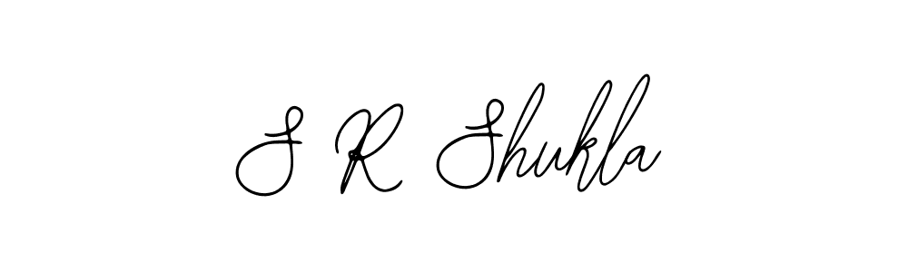 The best way (Bearetta-2O07w) to make a short signature is to pick only two or three words in your name. The name S R Shukla include a total of six letters. For converting this name. S R Shukla signature style 12 images and pictures png