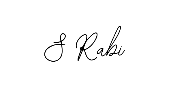 Make a beautiful signature design for name S Rabi. Use this online signature maker to create a handwritten signature for free. S Rabi signature style 12 images and pictures png