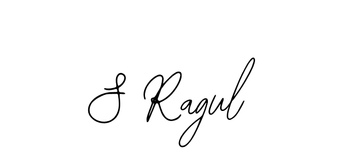 Make a beautiful signature design for name S Ragul. Use this online signature maker to create a handwritten signature for free. S Ragul signature style 12 images and pictures png