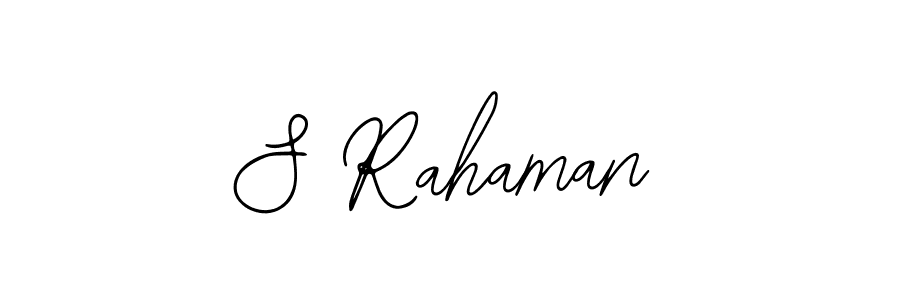 How to Draw S Rahaman signature style? Bearetta-2O07w is a latest design signature styles for name S Rahaman. S Rahaman signature style 12 images and pictures png