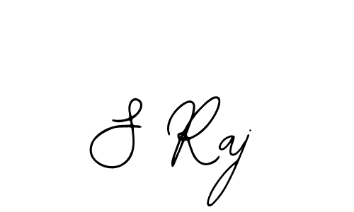 Create a beautiful signature design for name S Raj. With this signature (Bearetta-2O07w) fonts, you can make a handwritten signature for free. S Raj signature style 12 images and pictures png