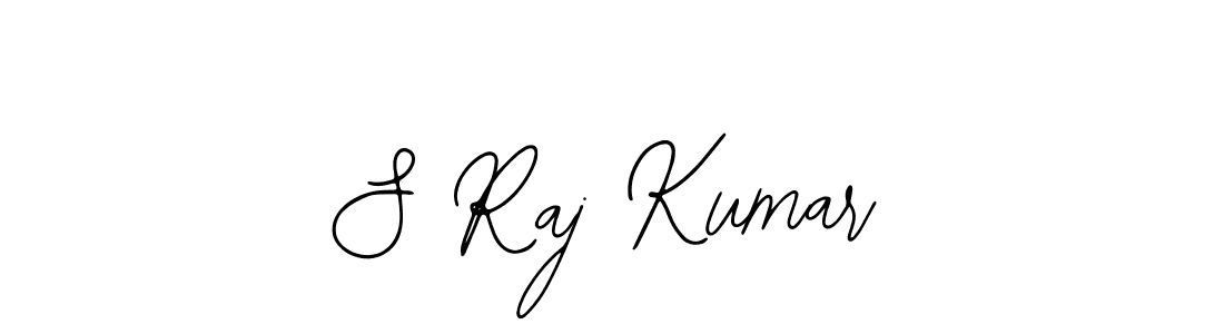 Use a signature maker to create a handwritten signature online. With this signature software, you can design (Bearetta-2O07w) your own signature for name S Raj Kumar. S Raj Kumar signature style 12 images and pictures png