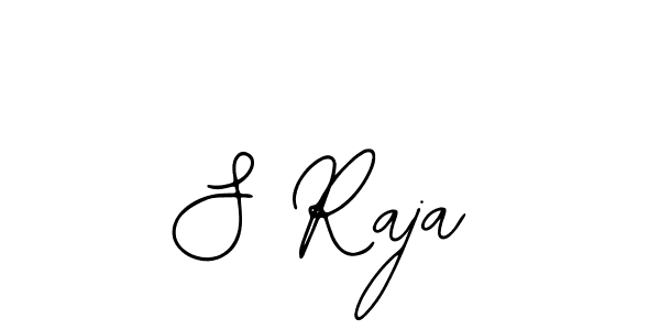 The best way (Bearetta-2O07w) to make a short signature is to pick only two or three words in your name. The name S Raja include a total of six letters. For converting this name. S Raja signature style 12 images and pictures png