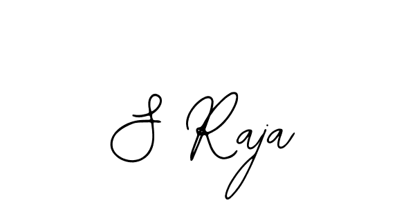 The best way (Bearetta-2O07w) to make a short signature is to pick only two or three words in your name. The name S Raja include a total of six letters. For converting this name. S Raja signature style 12 images and pictures png