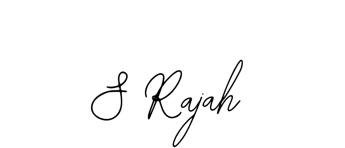 Bearetta-2O07w is a professional signature style that is perfect for those who want to add a touch of class to their signature. It is also a great choice for those who want to make their signature more unique. Get S Rajah name to fancy signature for free. S Rajah signature style 12 images and pictures png