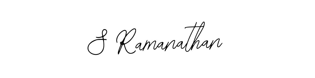 How to make S Ramanathan signature? Bearetta-2O07w is a professional autograph style. Create handwritten signature for S Ramanathan name. S Ramanathan signature style 12 images and pictures png