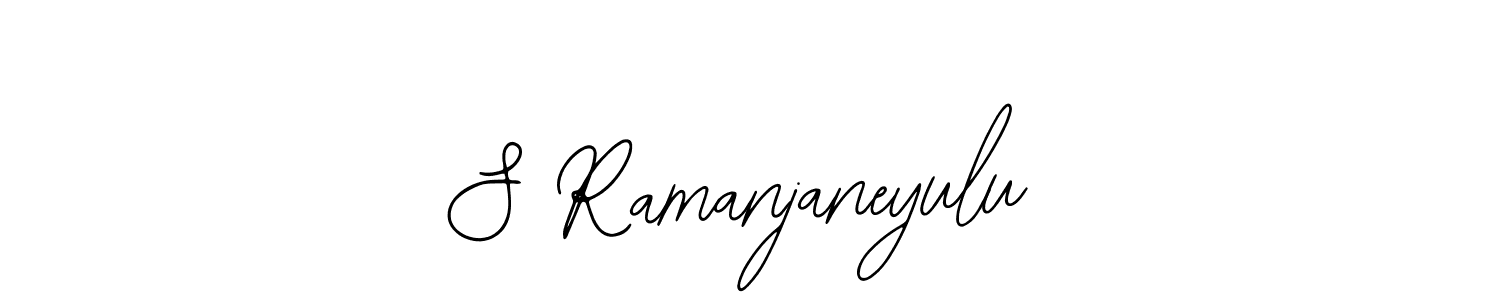 Create a beautiful signature design for name S Ramanjaneyulu. With this signature (Bearetta-2O07w) fonts, you can make a handwritten signature for free. S Ramanjaneyulu signature style 12 images and pictures png