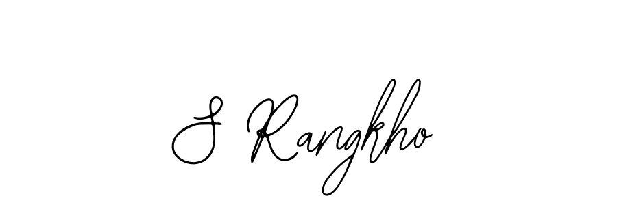 Create a beautiful signature design for name S Rangkho. With this signature (Bearetta-2O07w) fonts, you can make a handwritten signature for free. S Rangkho signature style 12 images and pictures png