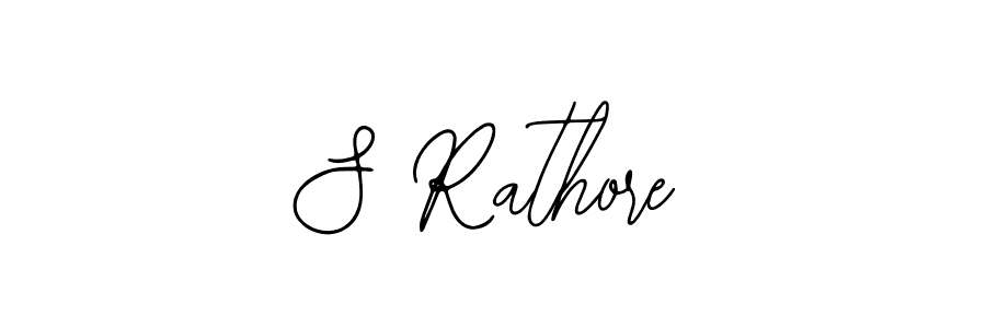 Use a signature maker to create a handwritten signature online. With this signature software, you can design (Bearetta-2O07w) your own signature for name S Rathore. S Rathore signature style 12 images and pictures png