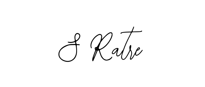 You should practise on your own different ways (Bearetta-2O07w) to write your name (S Ratre) in signature. don't let someone else do it for you. S Ratre signature style 12 images and pictures png