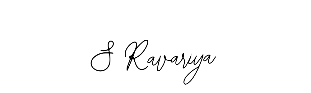 Bearetta-2O07w is a professional signature style that is perfect for those who want to add a touch of class to their signature. It is also a great choice for those who want to make their signature more unique. Get S Ravariya name to fancy signature for free. S Ravariya signature style 12 images and pictures png