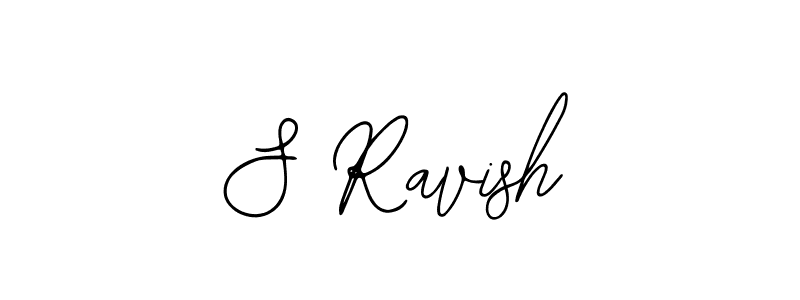 Also we have S Ravish name is the best signature style. Create professional handwritten signature collection using Bearetta-2O07w autograph style. S Ravish signature style 12 images and pictures png