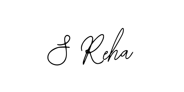 S Reha stylish signature style. Best Handwritten Sign (Bearetta-2O07w) for my name. Handwritten Signature Collection Ideas for my name S Reha. S Reha signature style 12 images and pictures png