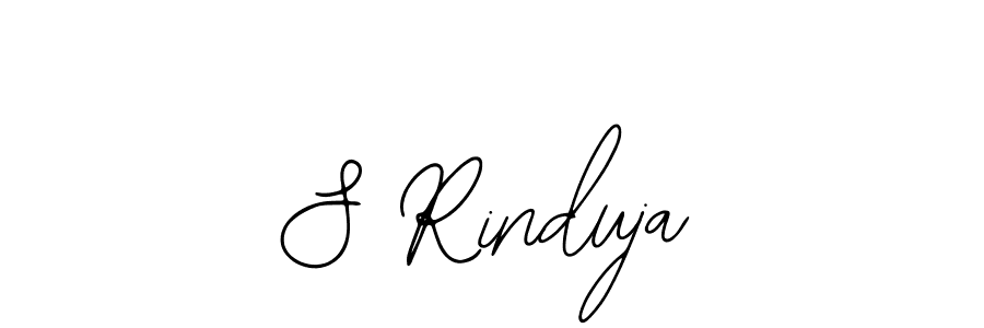 Make a short S Rinduja signature style. Manage your documents anywhere anytime using Bearetta-2O07w. Create and add eSignatures, submit forms, share and send files easily. S Rinduja signature style 12 images and pictures png