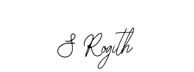 Make a beautiful signature design for name S Rogith. With this signature (Bearetta-2O07w) style, you can create a handwritten signature for free. S Rogith signature style 12 images and pictures png