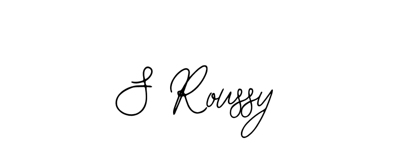 Similarly Bearetta-2O07w is the best handwritten signature design. Signature creator online .You can use it as an online autograph creator for name S Roussy. S Roussy signature style 12 images and pictures png